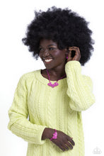 Load image into Gallery viewer, Paparazzi Lovestruck Lineup - Pink Bracelet