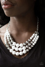 Load image into Gallery viewer, Paparazzi Dream Pop - White Necklace
