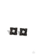 Load image into Gallery viewer, Paparazzi Times Square Scandalous - Black Earring
