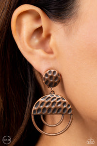 Paparazzi Southern Souvenir - Copper Earrings