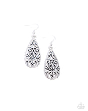 Load image into Gallery viewer, Paparazzi Eastern Elements - Silver Earring
