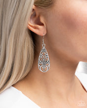 Load image into Gallery viewer, Paparazzi Eastern Elements - Silver Earring
