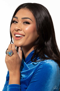 Paparazzi Bejeweled Beau - Blue Ring