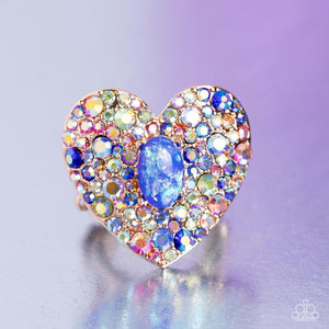 Paparazzi Bejeweled Beau - Blue Ring