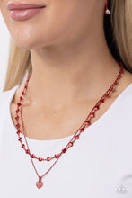 Load image into Gallery viewer, Paparazzi Cupid Combo - Red Necklace
