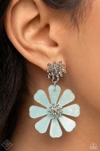 Paparazzi Poetically Pastel - Blue Earring