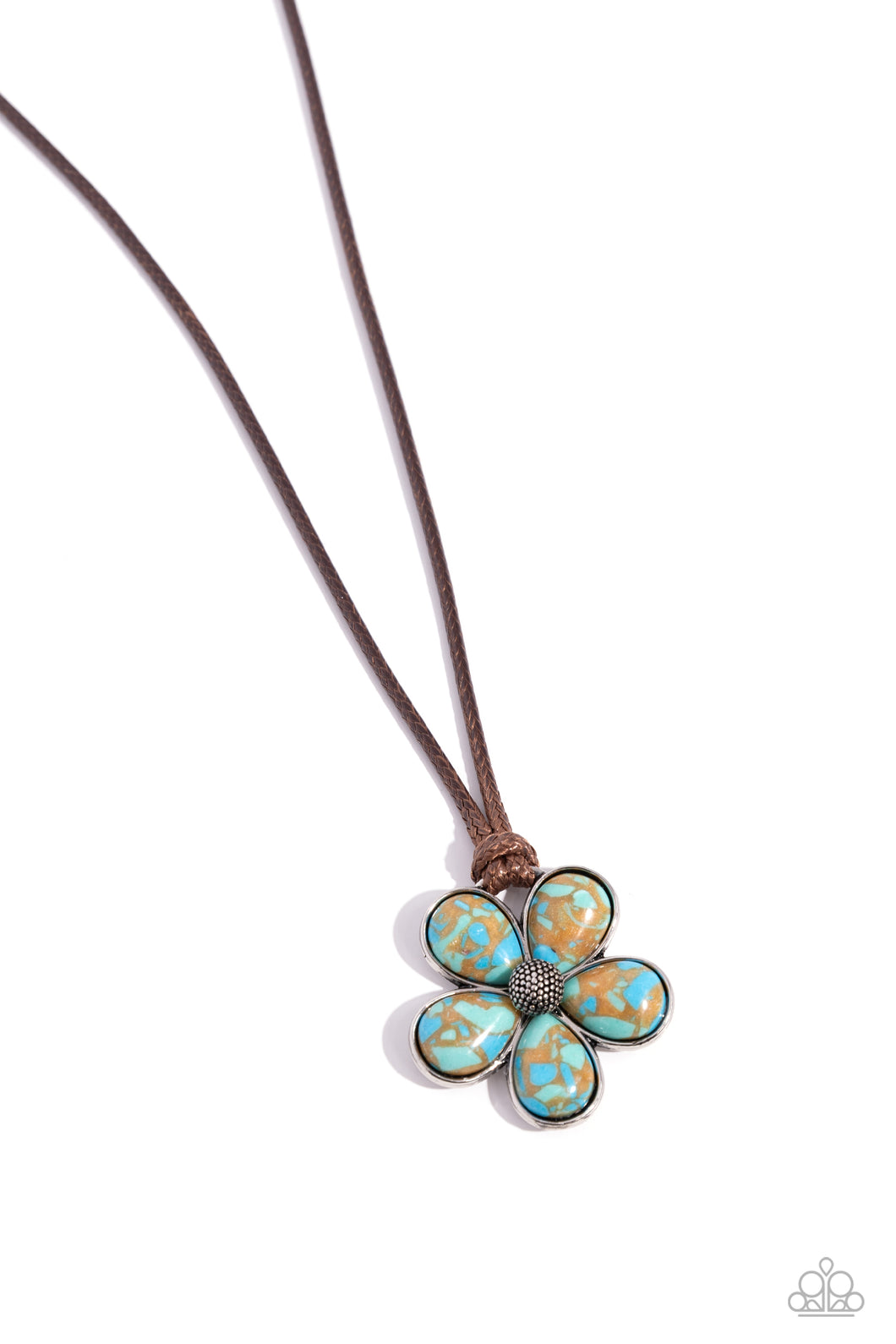 Paparazzi Budding Badlands - Brown Necklace