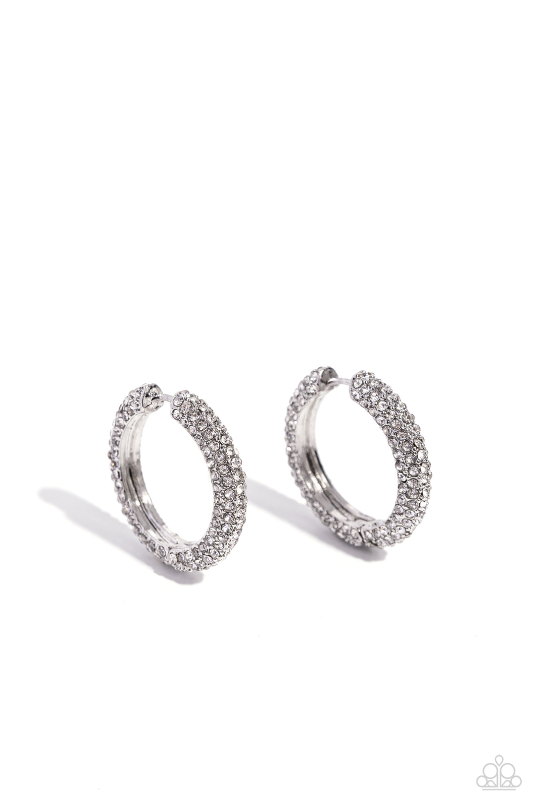 Paparazzi Glowing Praise - Rhinestone Earring