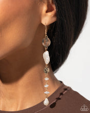 Load image into Gallery viewer, Paparazzi Cosmopolitan Chic - Gold Earring
