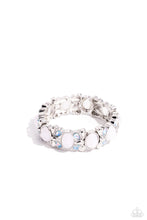 Load image into Gallery viewer, Paparazzi Presidential Perfection - White Bracelet
