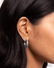 Load image into Gallery viewer, Paparazzi Monochromatic Makeover - Silver Earring
