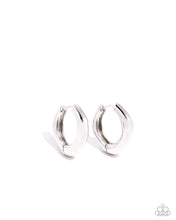 Load image into Gallery viewer, Paparazzi Monochromatic Makeover - Silver Earring
