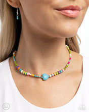 Load image into Gallery viewer, Paparazzi Y2K Energy - Blue Necklace
