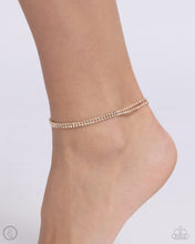 Load image into Gallery viewer, Paparazzi Dainty Declaration - Gold Anklet
