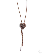 Load image into Gallery viewer, Paparazzi Sunflower Sensitivity - Copper Necklace
