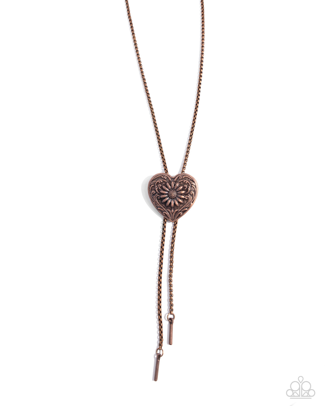 Paparazzi Sunflower Sensitivity - Copper Necklace