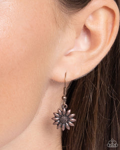 Paparazzi Sunflower Sensitivity - Copper Necklace