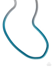 Load image into Gallery viewer, Paparazzi Spray Paint Sass - Blue Necklace
