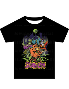 Halloween Scooby Doo Heat Transfer Vinyl (HTV) Print Only