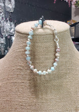 Load image into Gallery viewer, Amazonite Stone Necklace Set
