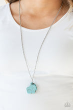 Load image into Gallery viewer, We Will, We Will, Rock You! - Blue Turquoise Necklace Paparazzi

