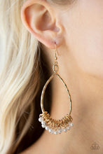 Load image into Gallery viewer, Paparazzi Wishing Well Wonder - Gold Earring
