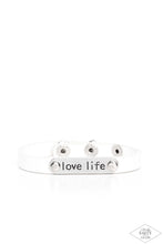 Load image into Gallery viewer, Paparazzi Love Life - White leather Bracelet
