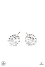 Load image into Gallery viewer, Paparazzi Just In TIMELESS - White Post Earring
