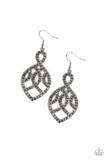 A Grand Statement - silver - Paparazzi earrings