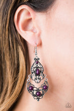 Load image into Gallery viewer, Jungle Runway - Purple Earring Paparazzi

