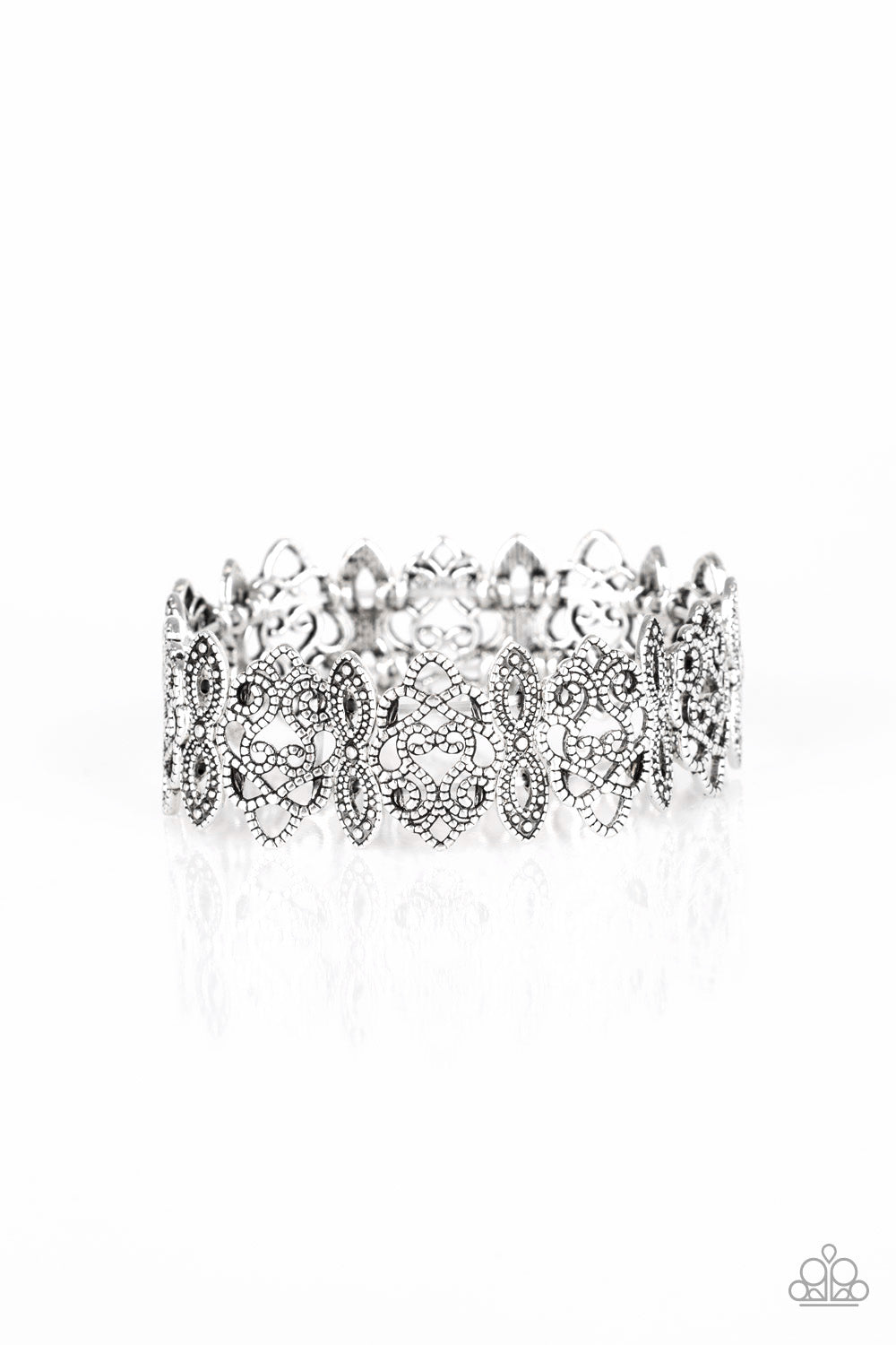 When Yin Met Yang - Silver Bracelet Paparazzi