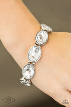 Load image into Gallery viewer, Paparazzi DIVA In Disguise - Silver Rhinestone Bracelet
