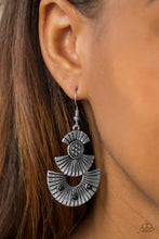 Load image into Gallery viewer, Far East - Black Earrings
