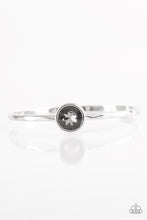 Load image into Gallery viewer, Paparazzi Diamonds For Breakfast - Silver Bangle
