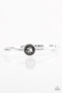 Paparazzi Diamonds For Breakfast - Silver Bangle