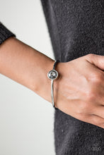 Load image into Gallery viewer, Paparazzi Diamonds For Breakfast - Silver Bangle
