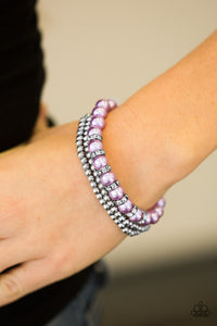 Perfect POSH-ture - Purple Bracelet Paparazzi