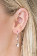 Load image into Gallery viewer, Paparazzi Grotto Grandeur - White Rhinestone Necklace
