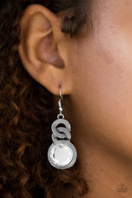 Load image into Gallery viewer, Be GLAM Enough! - White rhinestone Earring Paparazzi
