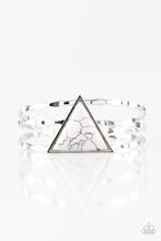 Load image into Gallery viewer, Put Up A FRONTIER - White Stone Bracelet Paparazzi
