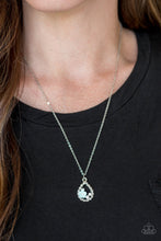 Load image into Gallery viewer, Serene Spring Showers - Blue Flower Necklace

