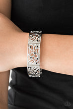 Load image into Gallery viewer, Paparazzi Yours and VINE - Black and Silver Bracelet
