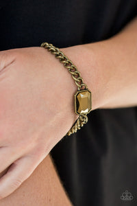 Command and CONQUEROR - Brass Bracelet Paparazzi