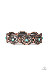 West Wishes - Copper Bracelet Paparazzi