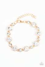 Load image into Gallery viewer, Paparazzi Starstruck Sparkle - Gold Bracelet
