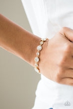 Load image into Gallery viewer, Paparazzi Starstruck Sparkle - Gold Bracelet
