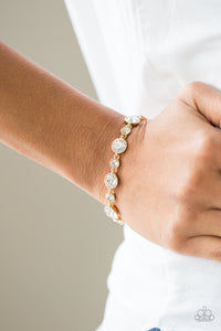 Paparazzi Starstruck Sparkle - Gold Bracelet