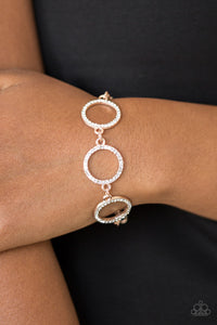 Dress The Part - Rose Gold Bracelet Paparazzi