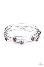 Load image into Gallery viewer, Bangle Belle - Purple Bracelet Paparazzi
