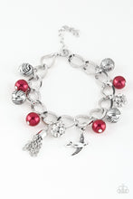 Load image into Gallery viewer, Lady Love Dove - Red Bracelet Paparazzi
